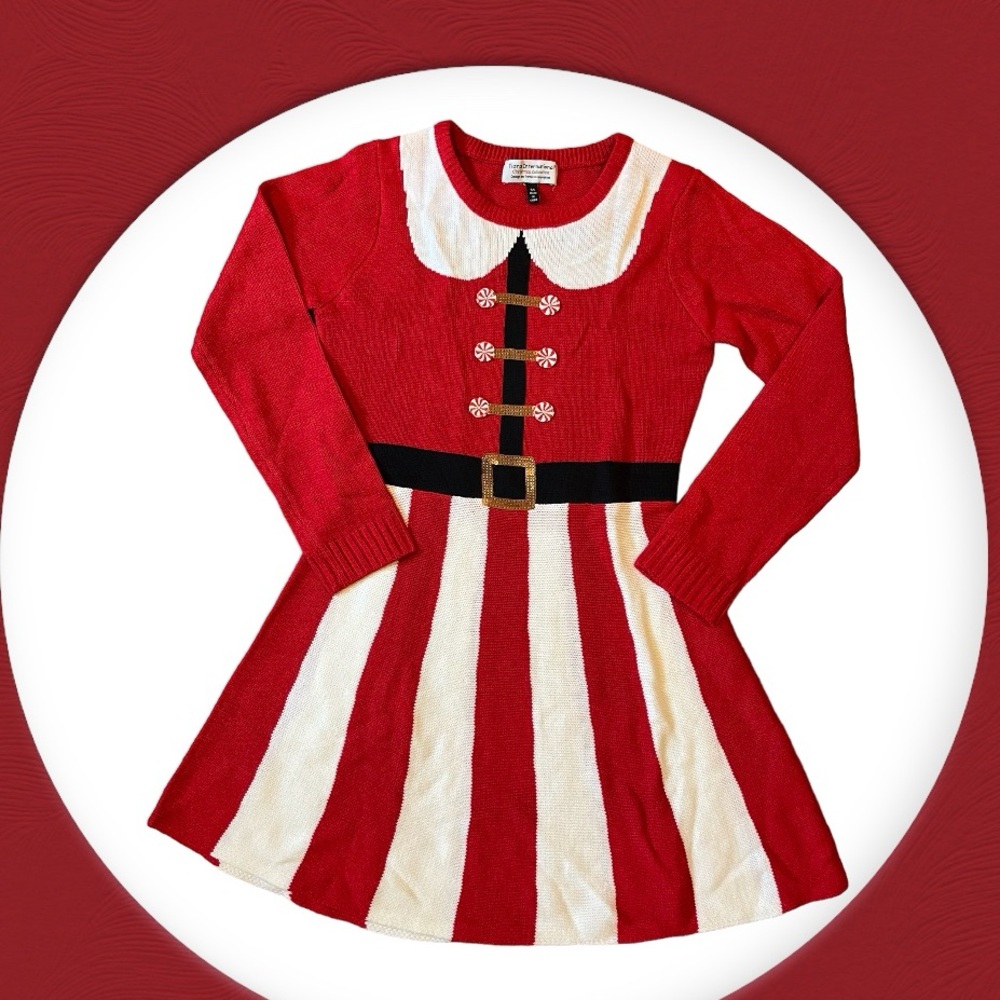 Tiara International Christmas Holiday Costume Dress Size Medium